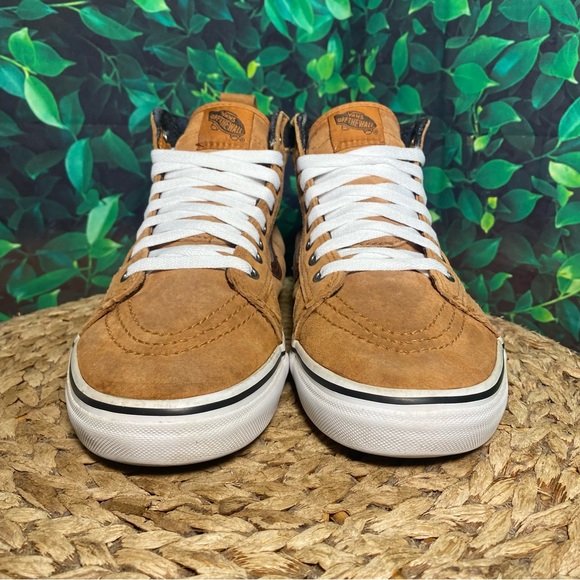 Vans sk8 hi mte scotchguard brown camel tan suede - Picture 2 of 7